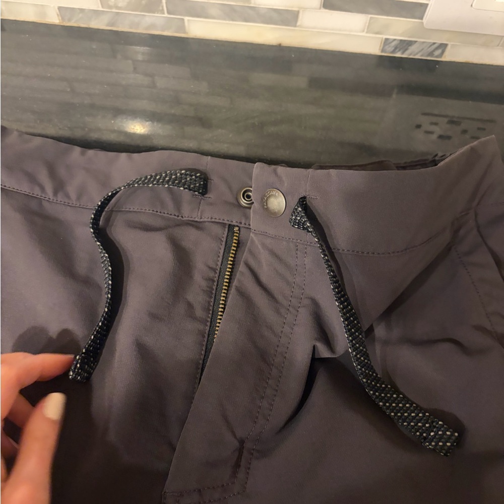 Patagonia Charcoal Drawstring Hiking Pants Mens